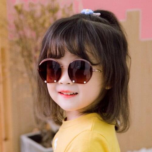 New Street Style Personality Boys Girls Sunglasses Spring and Summer Outing Kids Sunglasses Trendy Children sun glasses