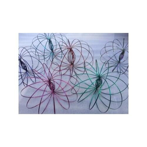 Magic Toy Fluid Bracelet Stainless Steel 3D Magic Bracelet Close-up props Iron ring Novelty Decompression Toy Drop Shipping