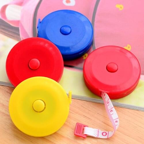 1.5 Meter Retractable Ruler Tape Tailor Seamstress Cloth Dieting Tailor Measure Sewing Flexible Sewing Cloth Messure Accessaries