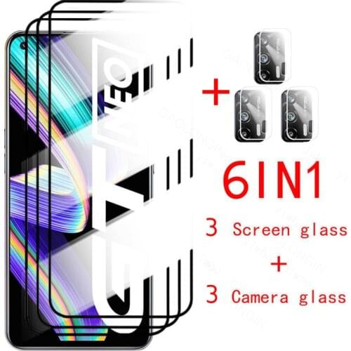 Realmi gt neo glass tempered glasses for oppo realme gt 5g gtneo 6.43inch glas full cover camera lens screen protectors film