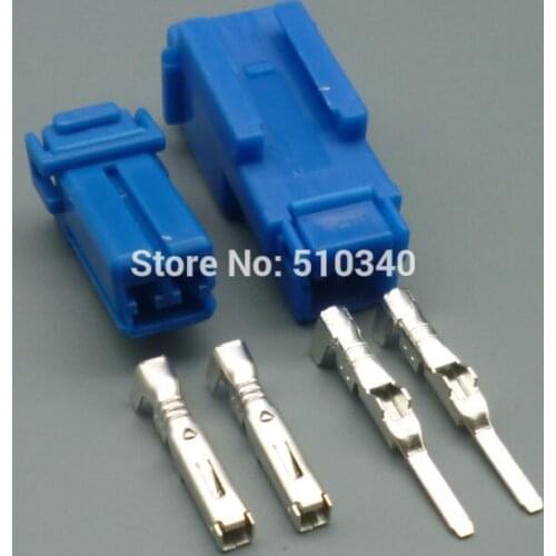 1 Set 1.8mm 2 Pin Female And Male Plastic Housing Connector Plug PA Material