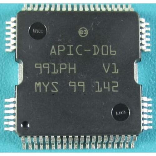 5pcs/lot APIC-D06 APIC D06 Computer Injector Control Driver Module Chip IC QFP64 For Renault Koleos Automotive Engine