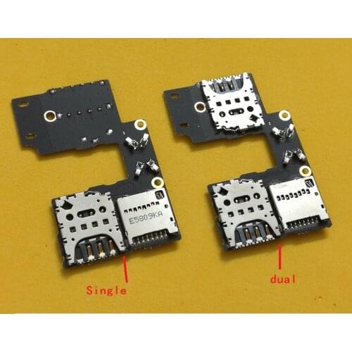 50pcs/lot For Motorola Moto G3 3rd XT1540 XT154 SD Memory SIM Card Reader Holder Flex Cable Replacement Parts