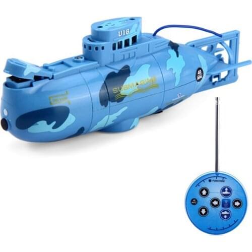 6 Channels Create Toys Speed Radio Remote Control Submarine Electric Mini RC Submarine Xmas Gift for Kids Children