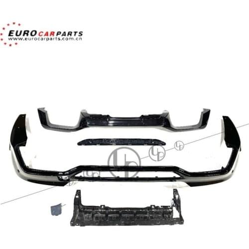 X4 mp diffuser for X4 G02 Sport to MP style 20118-2020y PP diffuser with pipes