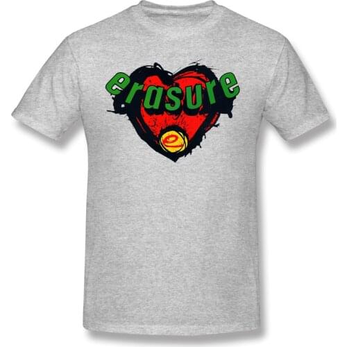 Erasure Victim Of Loveby Rob3232 Mens Basic Short Sleeve T-Shirt Funny Graphic R229 Tshirt USA Size