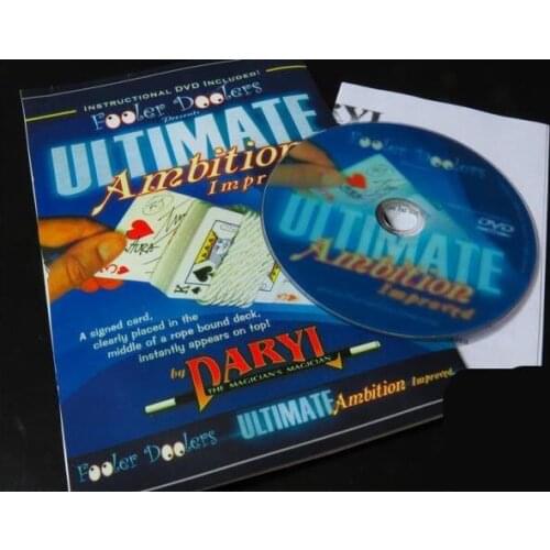 Ultimate Ambition Improved (Gimmick) - Easy Magic Tricks,Professional Magic Props,Magic Kit, Card Magic Show