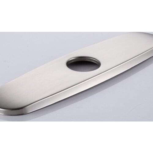 Hole Cover Deck Plate 8 "Bathroom Kitchen Basin Faucet Covering Unused Mounting Holes Kitchen Faucet Accessories