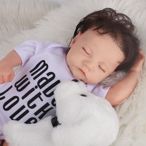 HOOMAI Real Lifelike Levi, Cute Realistic Soft Silicone Vinyl Dolls Toy for Child birthday gift reborn baby doll