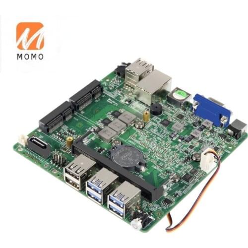Mini pc mainboard 8th Core i3 i5 i7 8550U mini itx motherboard DDR4 memory with fan board