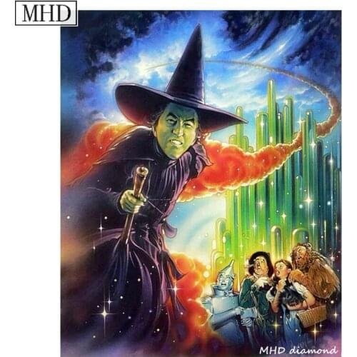 MHD full rhinestone magician 5d diy diamond painting hand-stitched artist home decorative diamond embroidery set