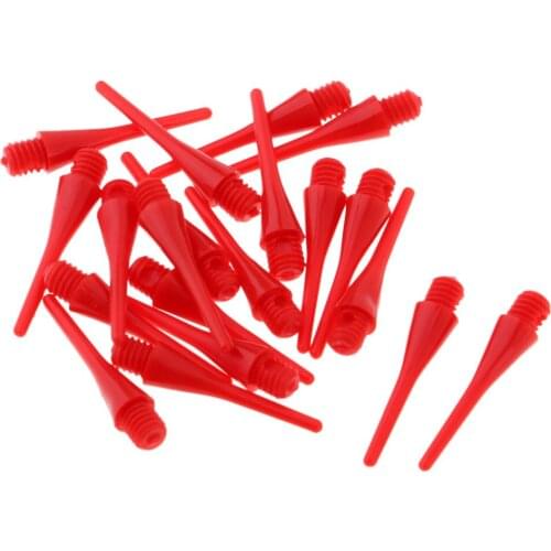 Pack of 20) 2BA Thread Soft Tip Dart Points for Electronic Dartboard