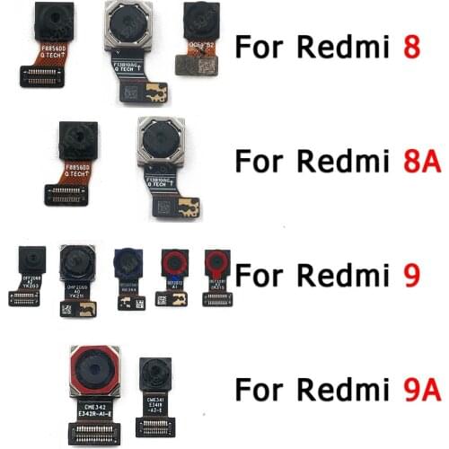 Original Front Back Camera For Xiaomi Redmi 9 9A 8 8A Rear Facing Flex Selfie Frontal Camera Module Replacement Spare Parts