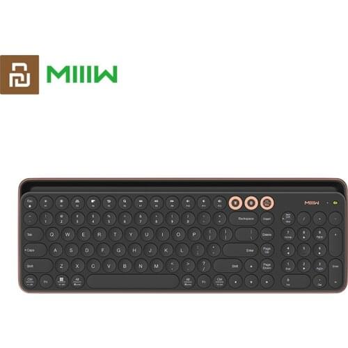 Original Youpin MIIIW Wireless 2.4G USB / Bluetooth 4.0 Bluetooth Dual-mode Keyboard 102 Key Support Windows macOS Android IOS