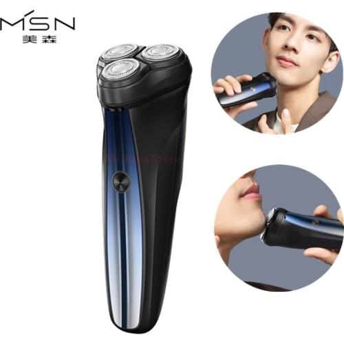 Youpin MSN Electric Shaver M1 Mens Razor Beard Trimmer Shaver Portable Shaving Machine 3D Floating Blade Washable USB Charging