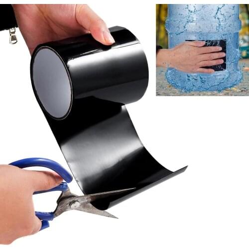1Pc Super Fix Strong Waterproof Stop Leak Seal Repair Insulating Performance Self Tape Duct Tape Waterproof Pipe Tape Stickers