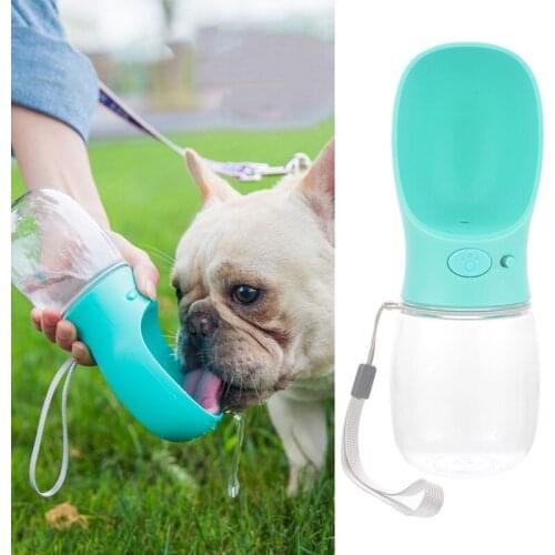 3Pc/lots Portable Dog Water Bottle Travel Puppy Cat Drinking Bowl Outdoor Pet Water Dispenser Feeder for Dogs Cats