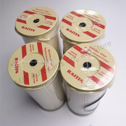 4PCS 2020PM Fuel Filter For Boat Truck 1000FG/FH Series Diesel Engine Fuel Water Separator Filter replacement 30 Micron