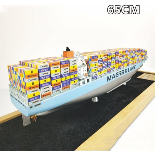 65cm Container Gift Ship Model Environmental Protection High-gloss Transparent Acrylic Gift Box Gift