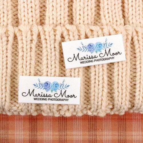 70 Garment Labels,brand, Iron Tags, Ironing Labels, Personalized Name, Custom Design, Name Tags,Custom Labels (TB2185)