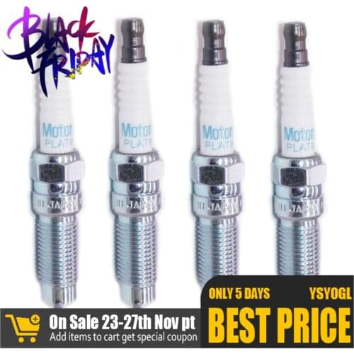 80PCS / 20 packs Premium Car Spark Plugs SP-509 Double Platinum HJFS-24-FP fit for Ford Explorer Super Duty