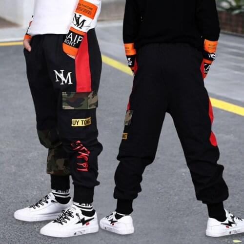 Boys Pants Camouflage Pants For Boys Trousers For Boy 2020 Spring Casual Kids Boy Sweatpant 6 8 10 12 14 Year Camouflage Pants