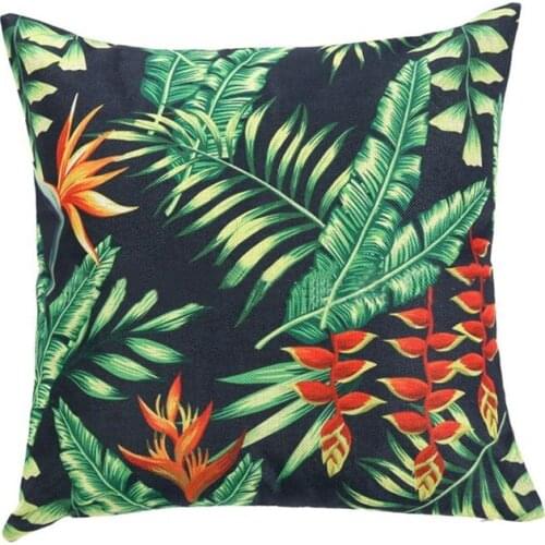 Wholesale Cotton Linen Printed Throw Decorative Pillows For Home Decor Cushion Case Sofa Pillow