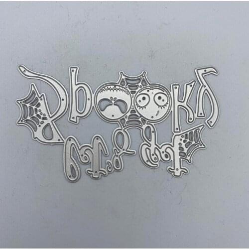 Metal Cutting Dies Stencil Lets get Spooky For DIY Scrapbooking Embossing Paper Cards Album Making Craft Dies Cut