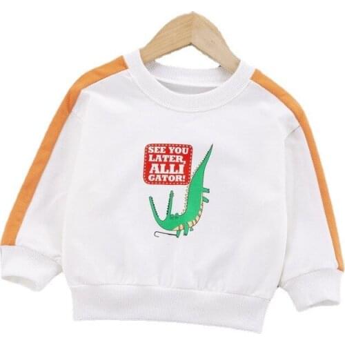 New Spring Autumn Baby Girl Clothes Children Boys Cartoon Cotton T-Shirt Toddler Costume Infant Active Clothing Kids Sportswear