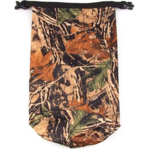 MagiDeal Pack of 15L & 8L Portable Camo Waterproof Dry Sack Bag Outdoor Sailing Kayak Waterproof Sack