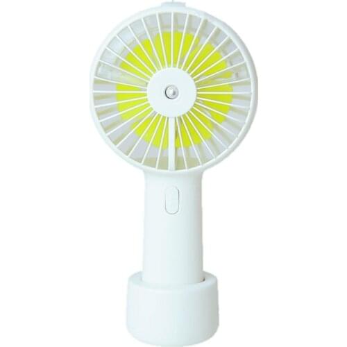 Portable Water Spray Mist Fan Electric USB Rechargeable Handheld Mini Fan Cooling Air Conditioner Humidifier