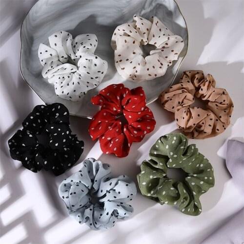 VKME Elastic Hair Bands Headdress Fresh raindrops non-woven big hair rope fashion hairband female hair accessories wholesale