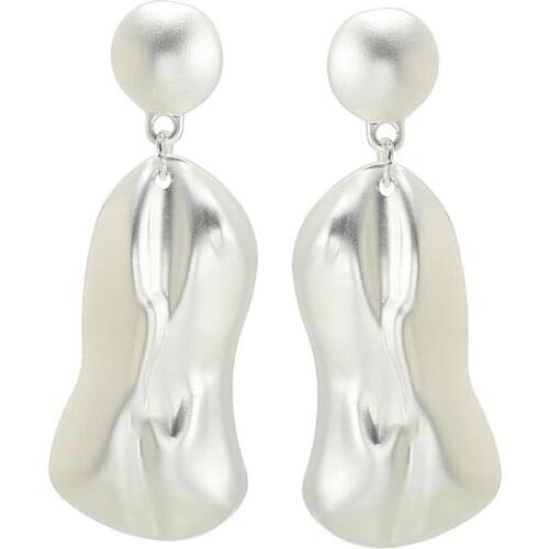 ELOHYI Women Two Geometry Statement Eearrings Simple Alloy Earring Jewelry Wholesale For Girls For Women Gift Free Shipping