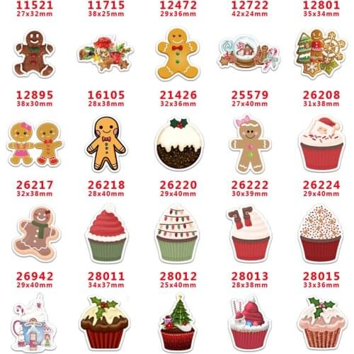 Planar Resins Factbak Christmas Day Cute Hat Cartoon Resin DIY Crafts For Decoration Accessories PR11521