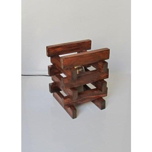 Modern New Moon Design Deham Decorative Wood Table lamp Desk lamp