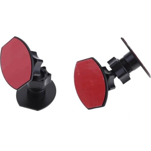 Pair Universal 360 Degree Rotating Bracket Car Phone Holder Adhesive Mount Stand Bracket