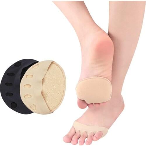 High heels forefoot half palm invisible five-finger sock ladies thin breathable sweat-absorbent invisible socks pad forefoot pad