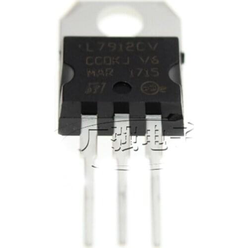 1pcs/lot L7912CV L7908CV L7909CV L7915CV L7918CV L7924CV L7924 L7918 L7909 L7908 L7912 12V TO-220 In Stock
