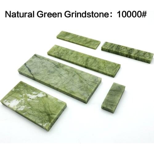 10000# Natural Green Agate Sharpening Stone Fine Grinding Polishing Shaved bar Whetstone Knife Sharpener Kitchen Honing Tool