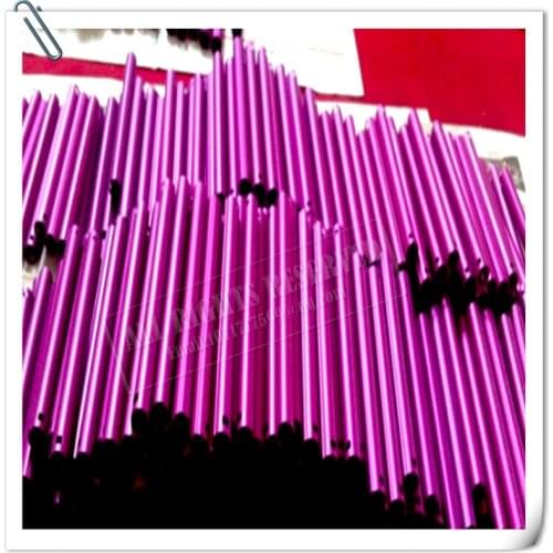 18mm aluminum paint tubes OD18mm ID13mm 14mm 15mm 16mm 12mm 11mm 10mm red yellow green blue gold silver purple aluminum