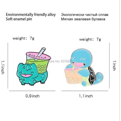 New 20Pcs Alloy Brooch Lap Pin Action Figure Toy