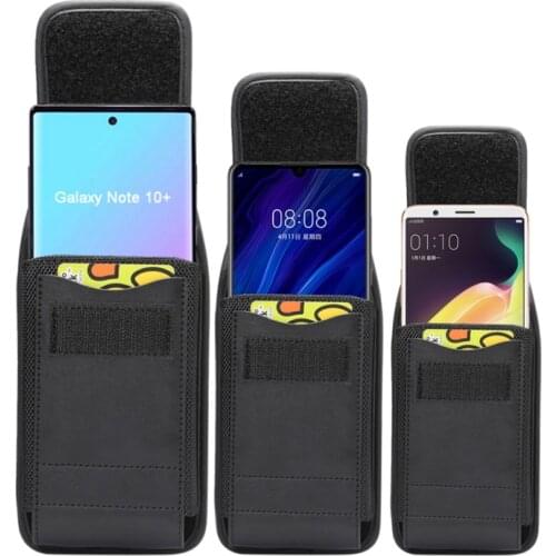5 Styles Pouch Holster Case Rugged nylon belt loop clip Fits For Samsung S30 S20 S10 S9 S8 Note 20 10 9 8 A90 A80 A70 coer case