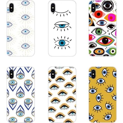 Accessories Phone Shell Covers For Samsung Galaxy A3 A5 A7 A9 A8 Star A6 Plus 2018 2015 2016 2017 Evil Eyes