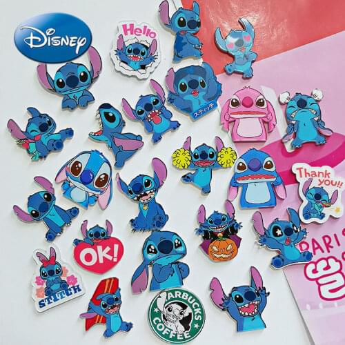 Disney Stitch Brooch Badge Doll Cute Pin Trendy Cartoon Pendant Gift