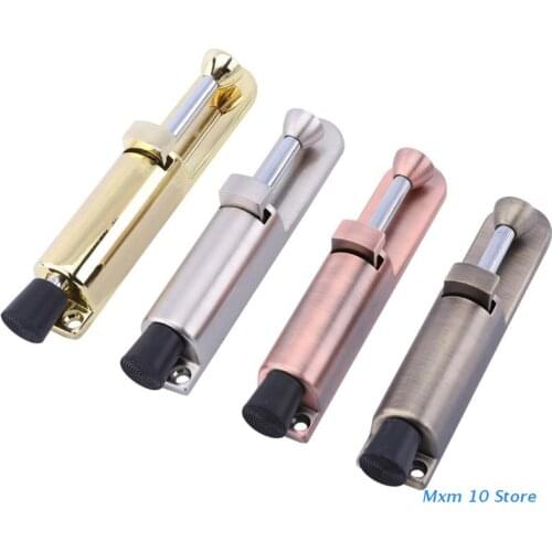 Home Foot-Operated Kickdown Door Stop One-touch Flip Door Holder Mute Buffer