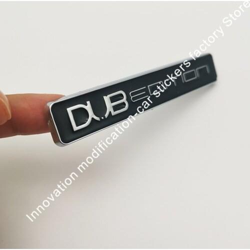 Chrome Emblem Dub Edition Badge For T4 T5 Transporter GOLF R32 R36 TURBO MK4 MK5