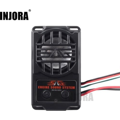 INJORA 5 Modes Engine Sound Simulator for 1/10 RC Model Car