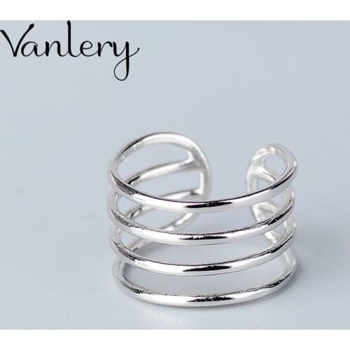Creative Style Boho Layer Lines Rings For Women Men Adjustable Ring Fashion Charm Jewelry Wholesale 2021