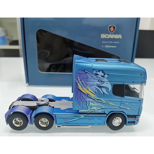 Diecast 1/50 Scale Scania R580 Adult Collection Souvenir Ornaments Display Vehicle Toy Gift Show Decoration Christmas gift
