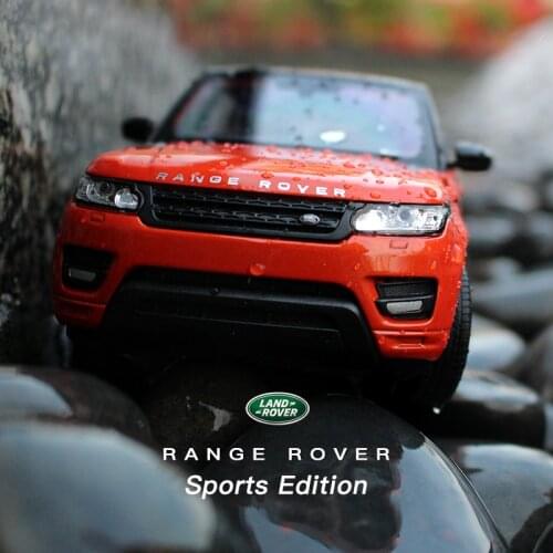 WELLY 1:24 Land Rover Range Rover Sport Edition car alloy car model simulation car decoration collection gift toy Die casting